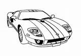 Mustang Car Gt Coloring Ford Pages sketch template