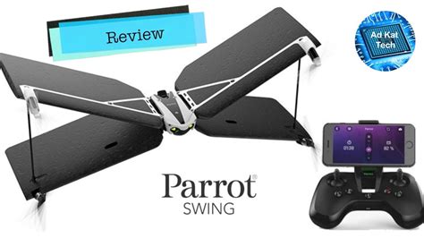 parrot swing flypad unboxing review setup youtube