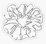 Aesthetic Vsco Coloring Pages Stickers Scrunchie Sticker Sheet sketch template