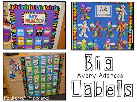 labels labels labels   classroom pocket  preschool