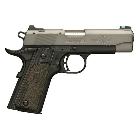 browning   black label compact semi automatic lr  barrel  rounds