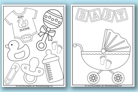 baby coloring pages life  sweeter  design