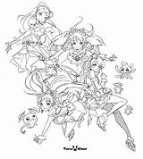 Twinkle Precure Wip sketch template