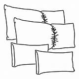 Cushion Clipartmag Drawing sketch template