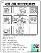 Neighborhood Studies Lesson Worksheet Geography Bots Adjective Helpers 1st sketch template