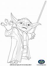 Maitre Yoda sketch template