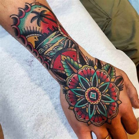 hand neo traditional tattoo  tattoo ideas gallery