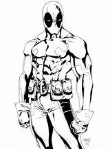 Venom Coloring Pages Deadpool Clipartmag sketch template