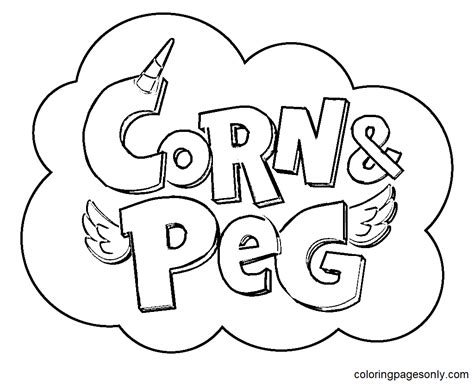 corn  peg coloring pages vrogueco
