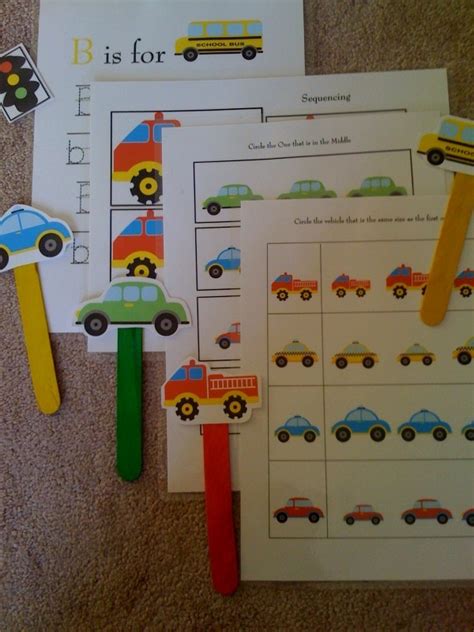 preschool printables preschool printables transportation crafts