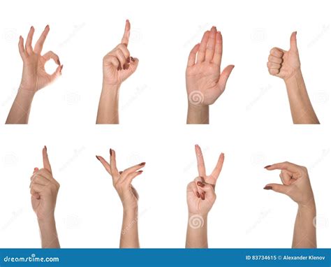 female hand gestures stock image image  fist gesture