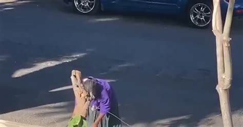 Lady Throwing Bottles On Cars 9gag