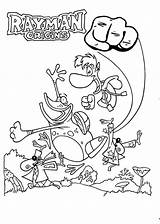 Rayman Colorir Imprimir Globox Ausmalbilder Raskrasil Personagem Zeichen Spiel Colorironline sketch template