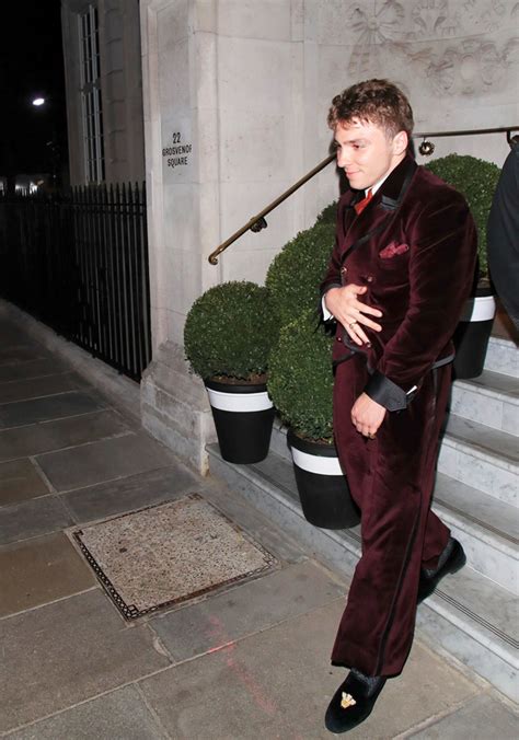 Rocco Ritchie Wears Velvet Suit On Date Night With Girlfriend
