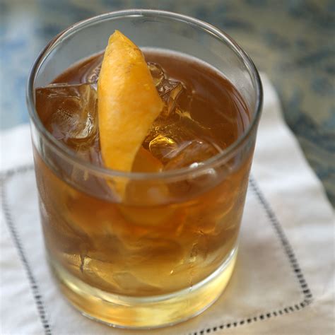 Recipe For Bourbon Old Fashioned Cocktail Popsugar Food