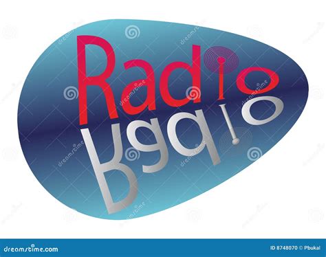 radio sign stock photo image