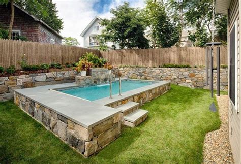 amazing small backyard  small  ground pool