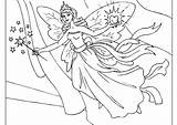 Fairy Coloring Pages Beautiful Printable Cute Printcolorcraft Magic Tooth Cartoon Updated Pdf Color sketch template