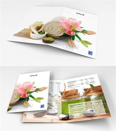collection  appealing spa brochure design ideas naldz graphics