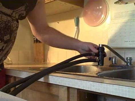 How to attach the Unicouple (Hose) for a Portable