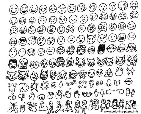 gambar  emoji coloring pages ideas pinterest surprised  poop kids