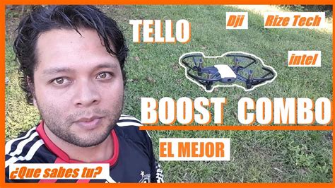tello boost combo el mejor drone  camara  principiantes dji ryze tello test de la