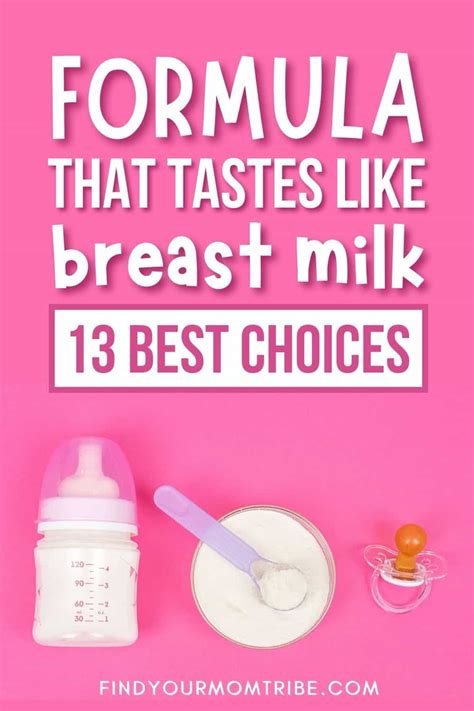 Formula That Tastes Like Breast Milk 13 Best Choices In 2022