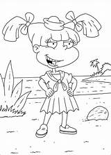 Rugrats Angelica Coloriez Anjinhos Choisis Tes Xcolorings sketch template