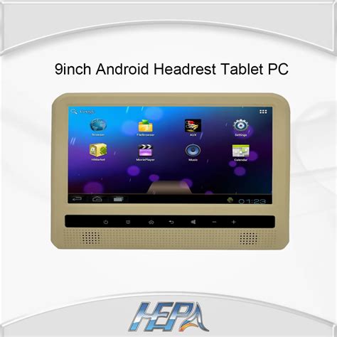 set tablet pc moniter hepa  digital led screen android headrest tablet pc car home