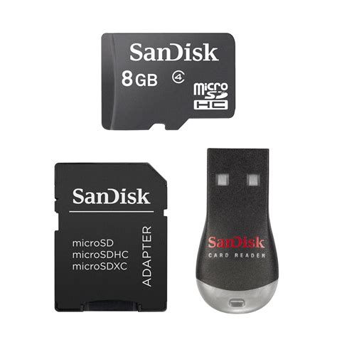 sandisk gb microsdhc micro sd card  microsd  sd adapter