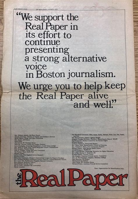 real paper  alternative approach  real news library news