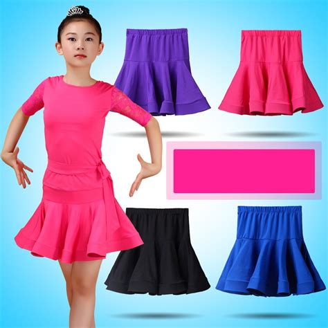 New Girls Latin Dance Skirt Sexy Princess Latino Dancing Elegant Skirts