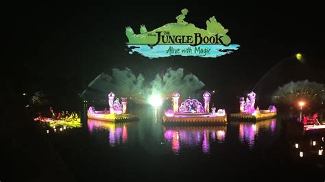 jungle book alive  magic opening night disney