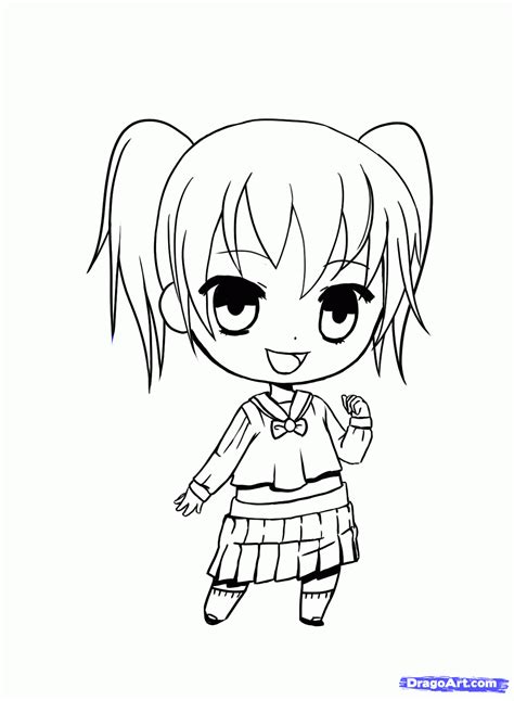 How To Draw A Chibi Easy Step By Step Chibis Draw Chibi