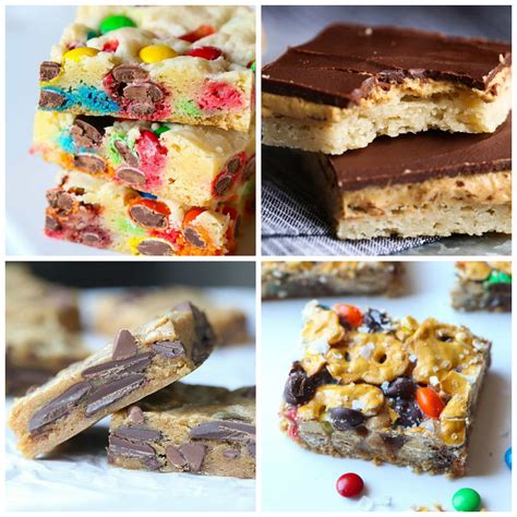 easy  delicious cookie bar recipes school lunchbox snacks