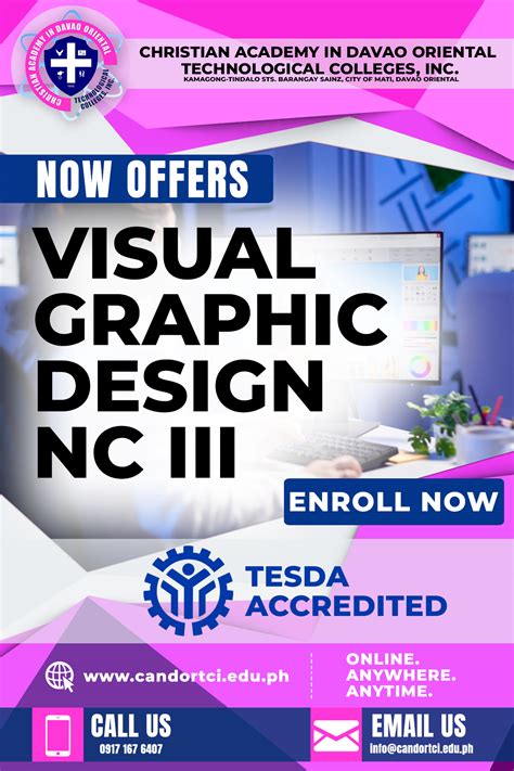visual graphic design nc iii candor tci
