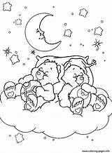 Coloring Care Bear Pages Bears Girls Printable Sleepy Draw Colouring Print Clipart Disney Library Sleeping sketch template