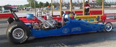kennedys sponsored rear engine dragster