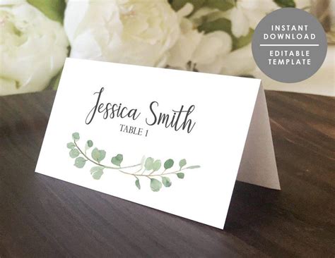 place card designs  examples psd ai examples