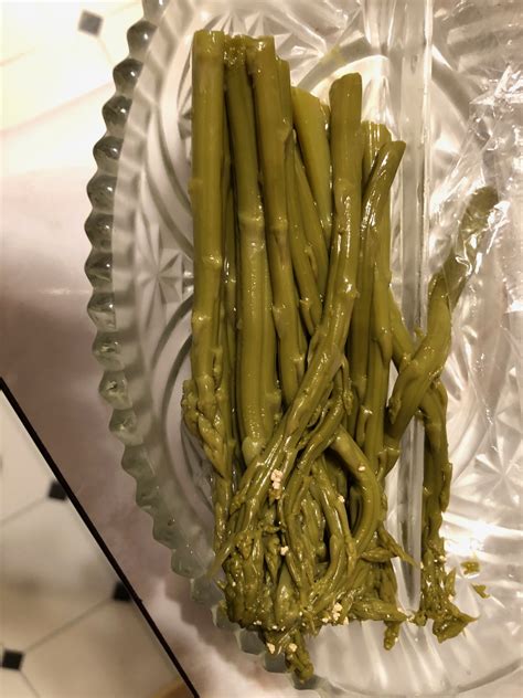 spoilage   canned asparagus  good seasoned advice