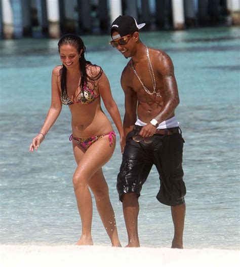 Tulisa Contostavlos On Holiday In Barbados With N Dubz