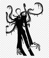 Slender Creepypasta Scary Pngfind Kindpng Pac sketch template