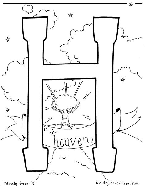 bible alphabet coloring pages  pages   sunday school