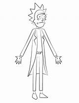 Rick Morty Coloring Sanchez Pages Drawing Draw Template Printable Bestcoloringpagesforkids Drawings Adult Kids Characters Easy Print Step sketch template