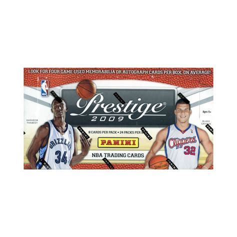 2009 10 Panini Prestige Basketball Hobby Box Steel City Collectibles