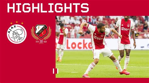 highlights ajax fc utrecht pre season friendly youtube