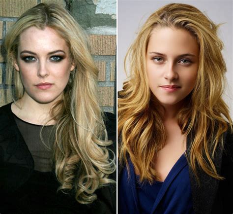 riley keough and kristen stewart look alike — rob pattinson s gf and ex are twins hollywood life