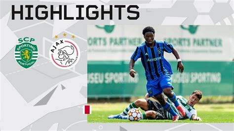 youth league highlights sporting cp ajax  uefa youth