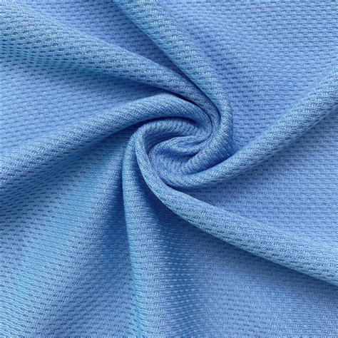 china polyester cotton mesh fabric tc knit fabric  active wear