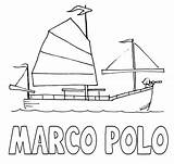Ship Marcopolo Coloringpagesfortoddlers sketch template